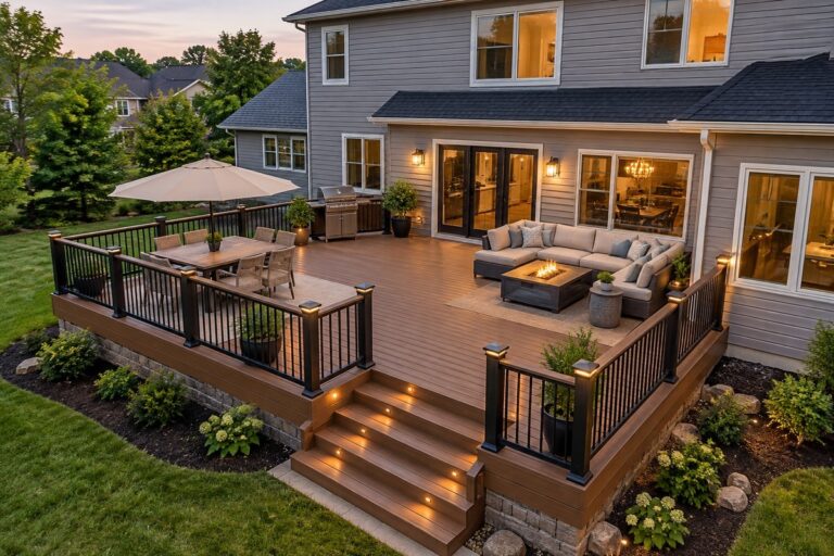 Services Residential deck and exterior improvement